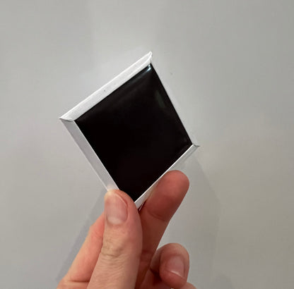 Photo Magnet Square back side