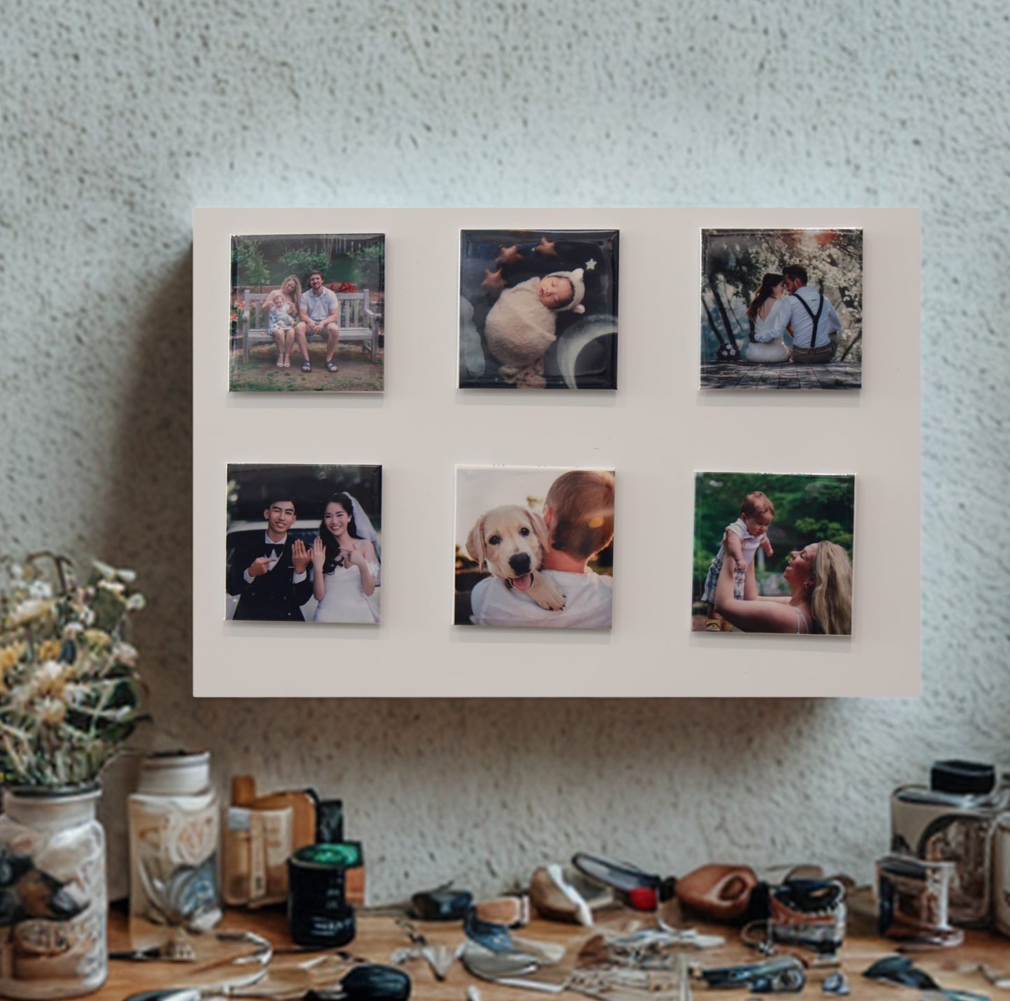 Photo Magnet Square close up