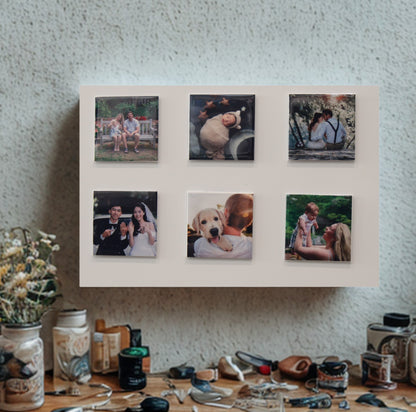 Photo Magnet Square close up